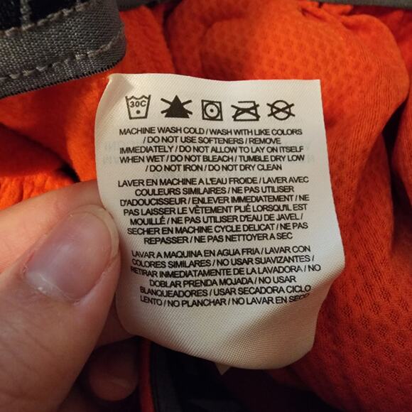 Nike Orange Sweatpants with White Logo - Picture 10 of 10